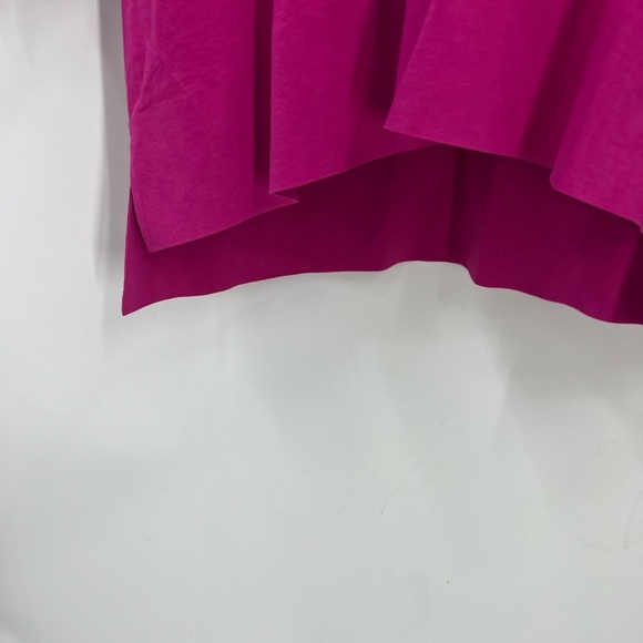 Habitat clothes to live in- V-neck high low pink tunic length oversized top XS - Picture 4 of 10